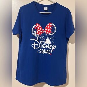 Disney Squad Ladies Large T-Shirt, NWOT.